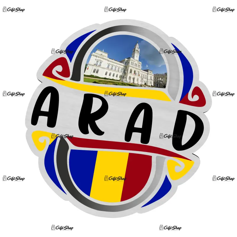 Arad romania, magnet frigider mgs124